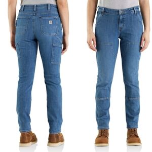 Carhartt Rugged Flex double front Relaxed Fit Cargo Jeans Workwear construction